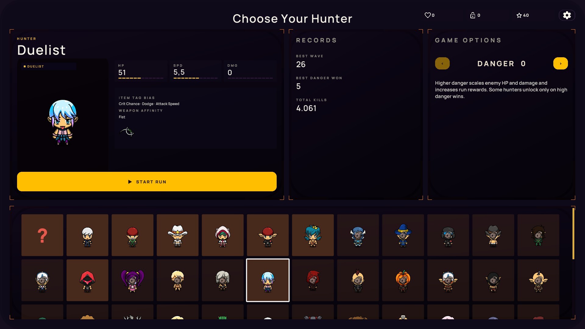 Slaymeji: RDS · Hunter select (4)